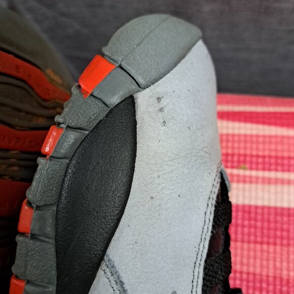 Nike Air Jordan X 10 Retro - US Men's 10.5 - Cool Grey/Infrared-Black - 310805-0 - Picture 14 of 16